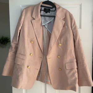 Jcrew Linen Blazer